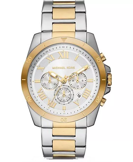 Michael Kors Oversized Alek Two-Tone Watch 44mm
