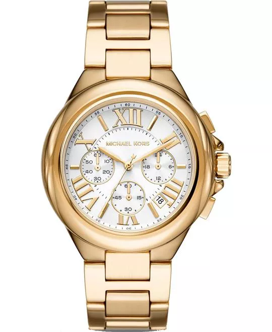 Michael Kors Camille Gold-Tone Watch 45mm