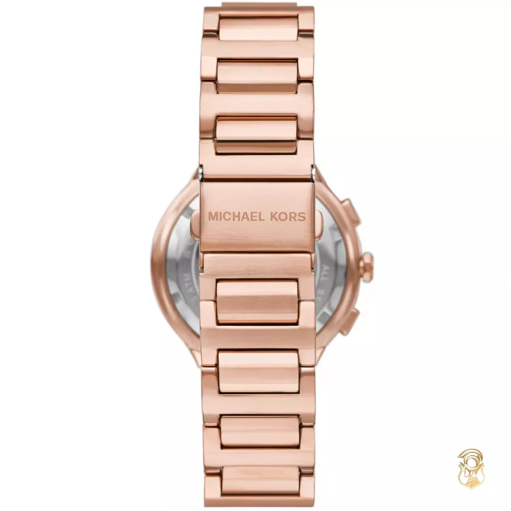 Michael Kors Oversized Gramercy Rose Gold-Tone Watch 40mm