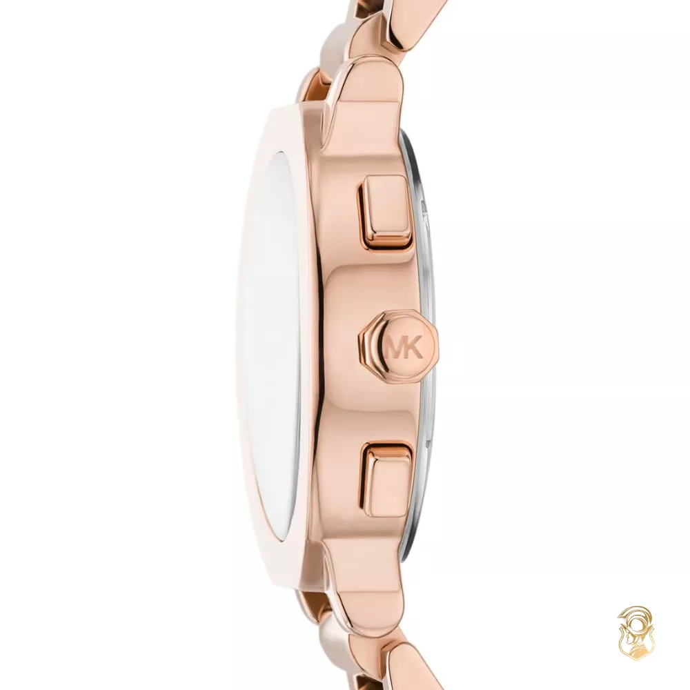 Michael Kors Oversized Gramercy Rose Gold-Tone Watch 40mm