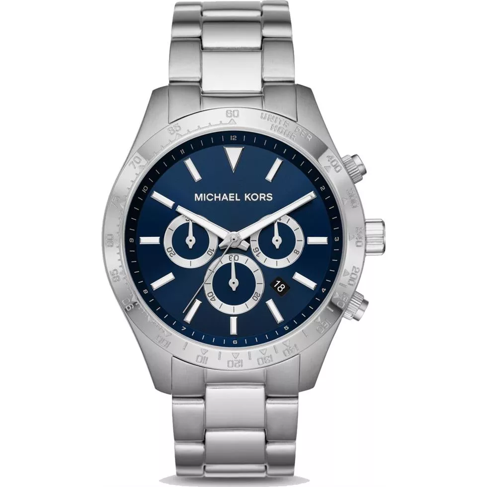 Michael kors Layton Blue Tone Watch 45mm