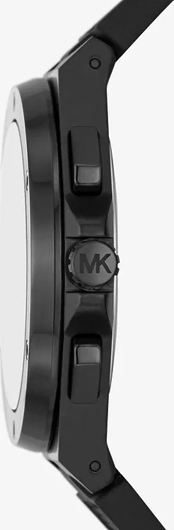 Michael Kors Oversized Lennox Black-Tone Watch 45MM