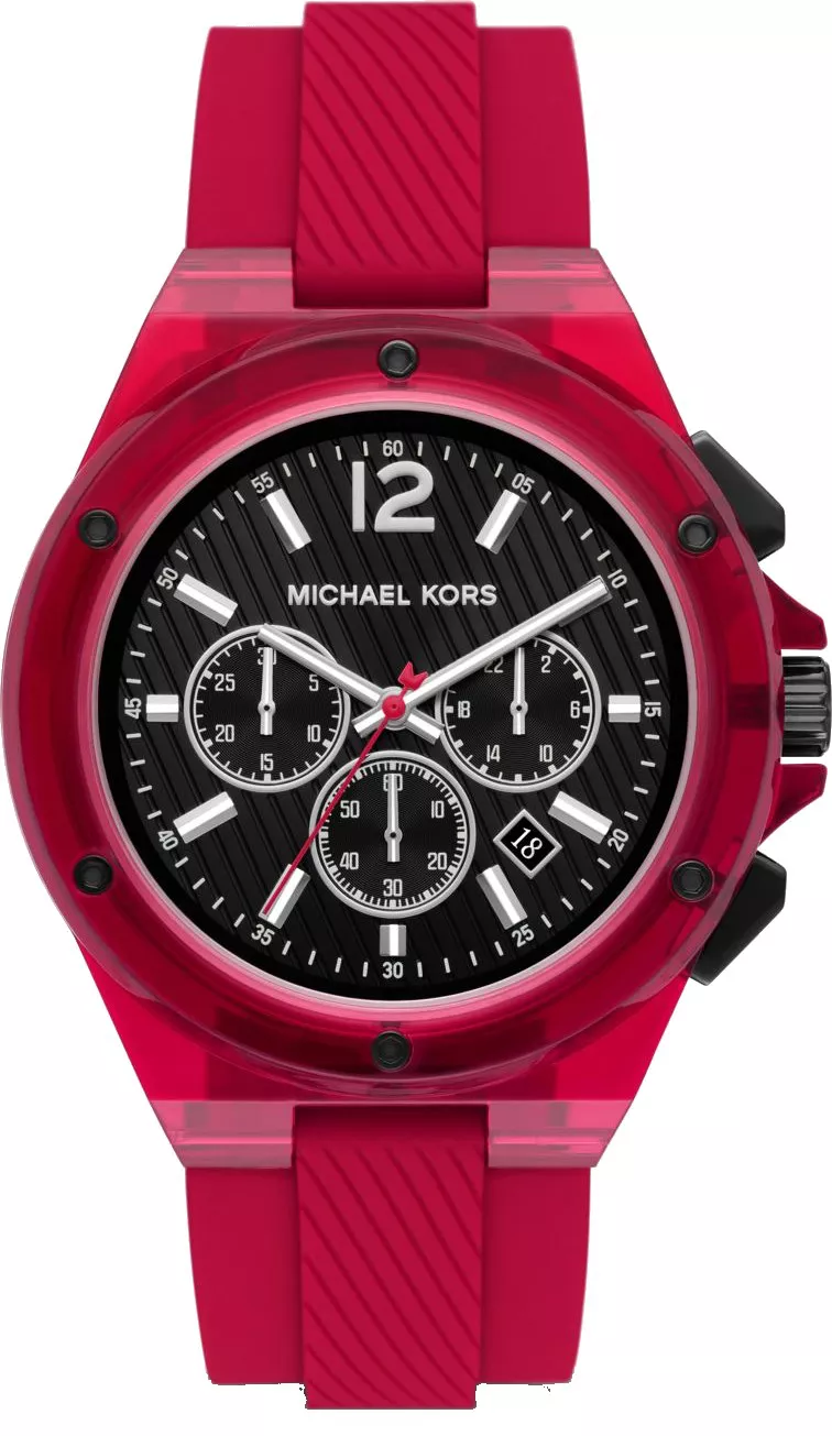 MSP: 98434 Michael Kors Oversized Lennox Silicone Watch 45mm 12,258,000