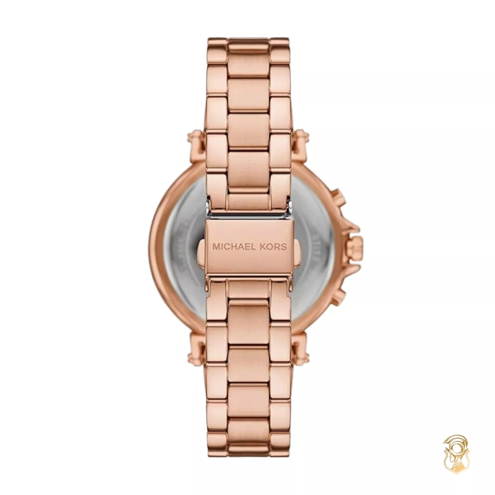 Michael Kors Oversized Maren Rose Gold-Tone Watch 40mm