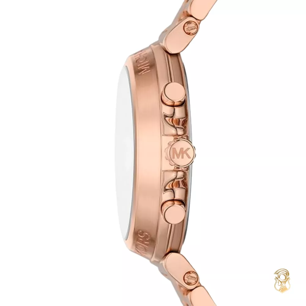 Michael Kors Oversized Maren Rose Gold-Tone Watch 40mm