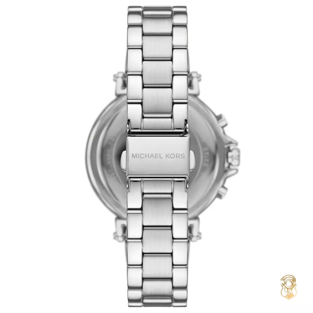 Michael Kors Oversized Maren Silver-Tone Watch 40mm