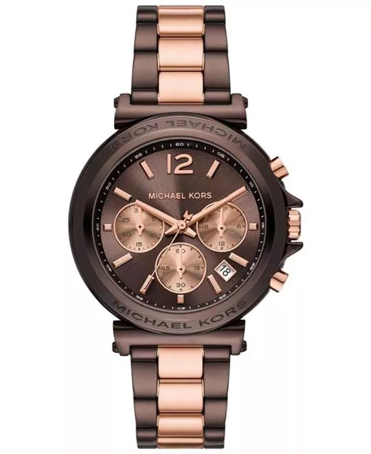 Michael Kors Oversized Maren Two-Tone Watch 40mm