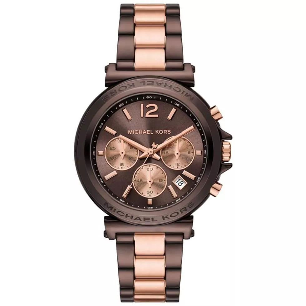 Michael Kors Oversized Maren Two-Tone Watch 40mm