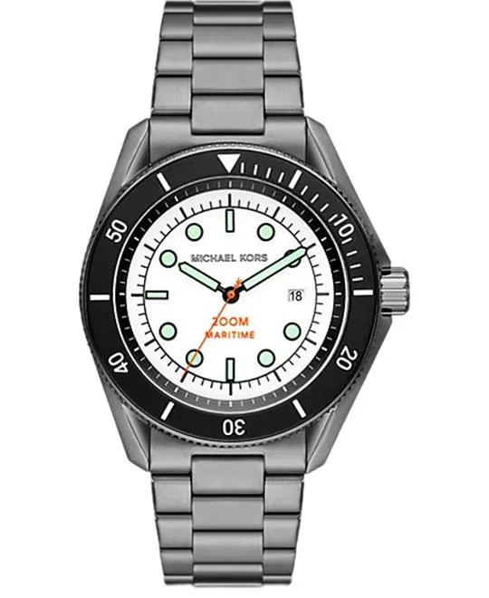 Michael Kors Oversized Maritime Gunmetal Watch 42mm