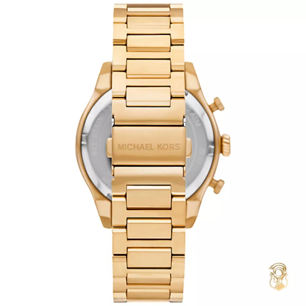 Michael Kors Oversized Panorama Gold-Tone Watch 44mm