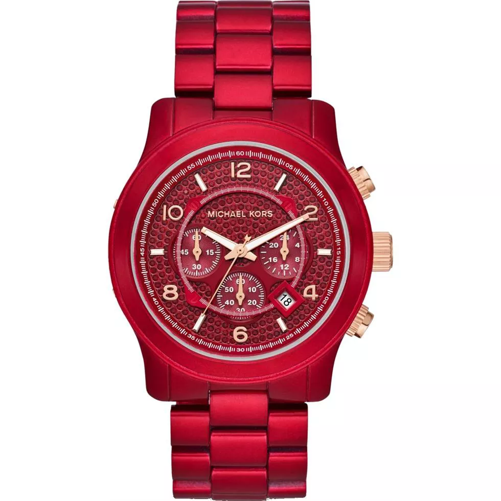 Michael Kors Oversized Runway Coated Limited Watch 45