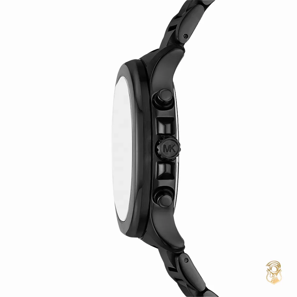 Michael Kors Oversized Sage Black-Tone Watch 44mm