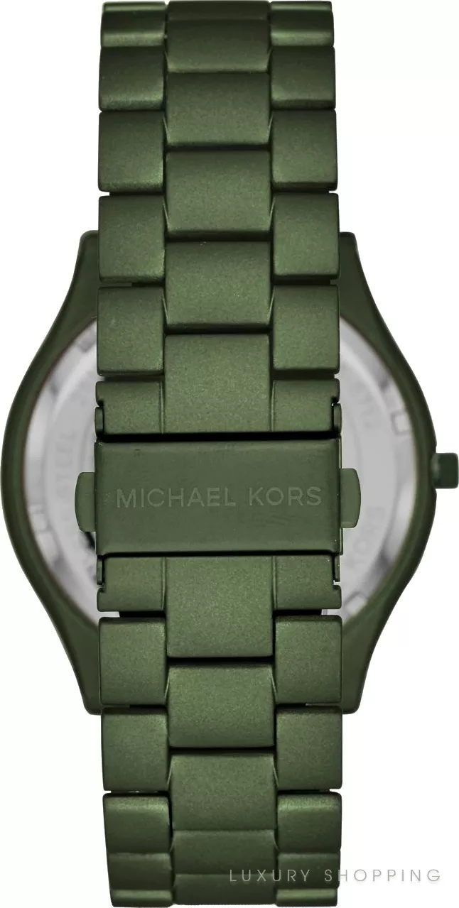 Michael Kors Runway Oversized Slim Green Watch 44mm