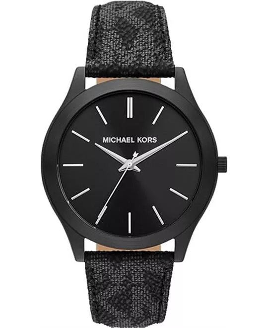 Michael Kors Runway Black Tone Watch 44mm