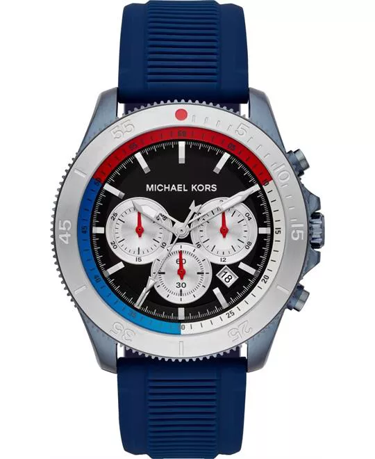 Michael Kors Theroux Blue Watch 45mm