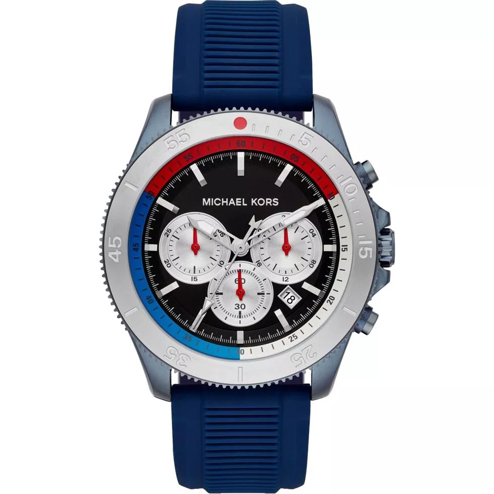 Michael Kors Theroux Blue Watch 45mm