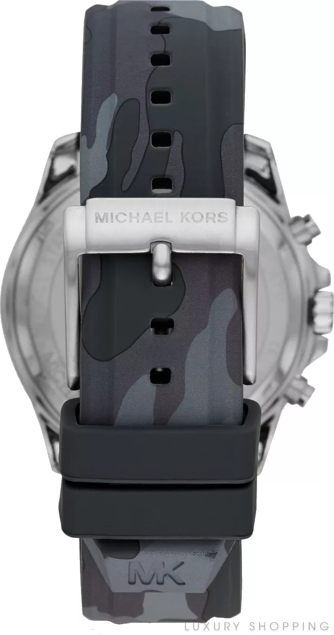 Michael Kors Oversized Theroux Camo Silicone Watch 45mm
