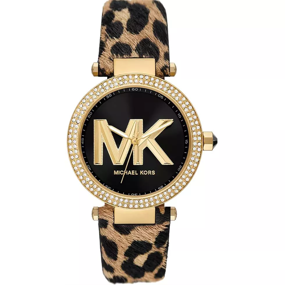 Michael Kors Parker Animal Print Watch 33mm