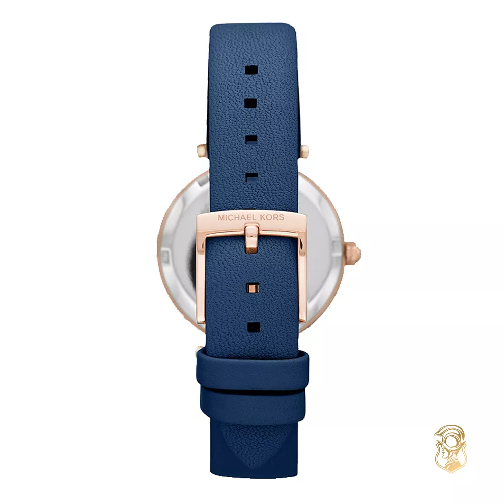 Michael Kors Parker Blue Tone Watch 33mm 