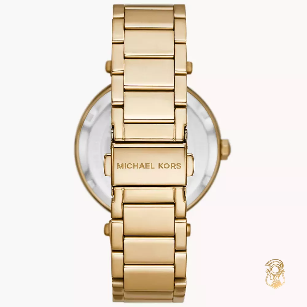 Michael Kors Parker Gold Tone Watch 39mm