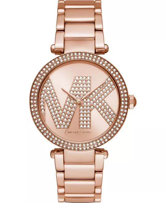 Michael Kors Parker Pavé Logo Watch 39mm