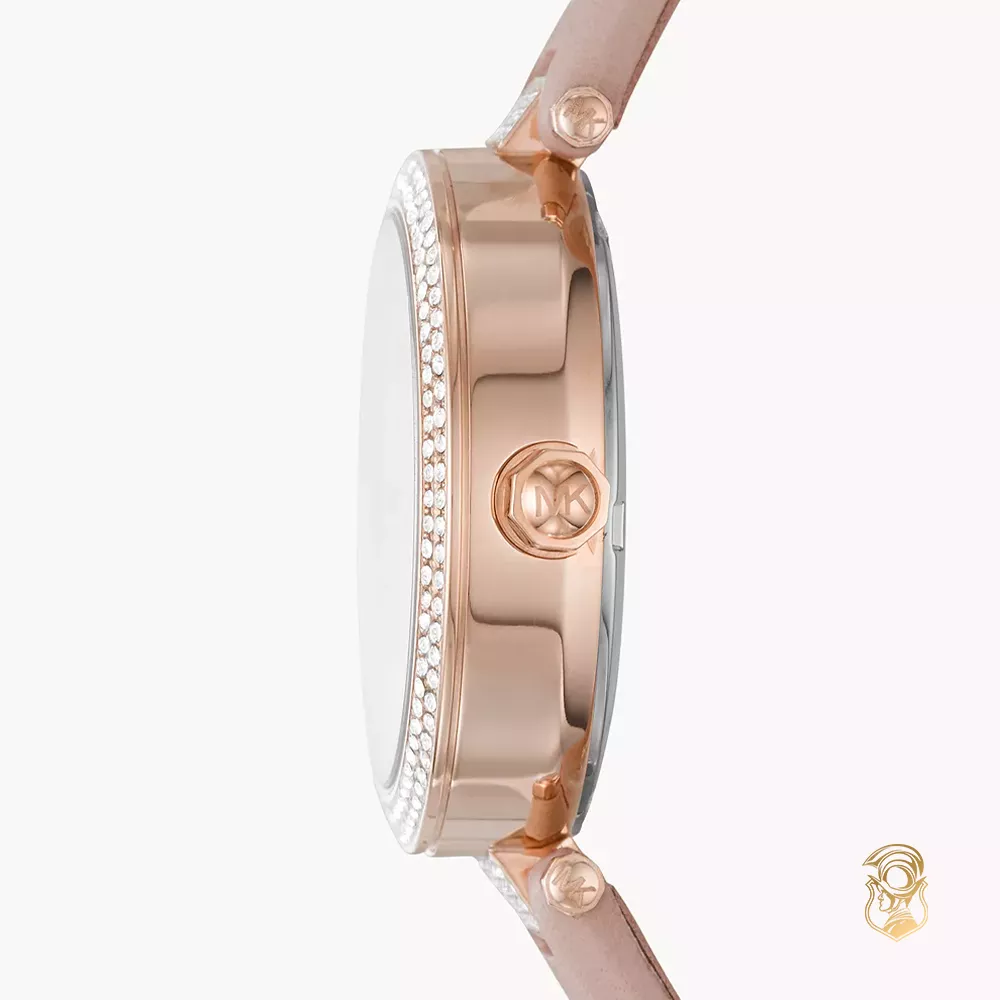 Michael Kors Parker Pink Tone Watch 33mm 