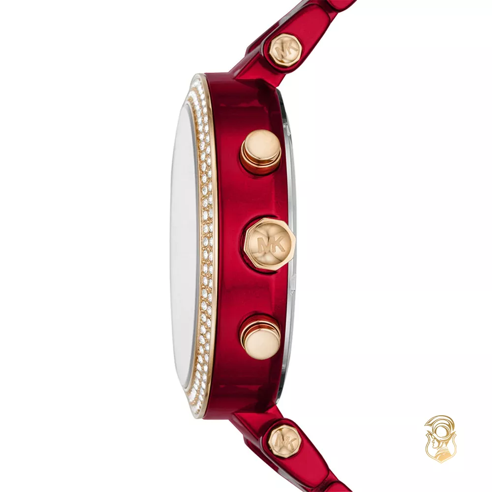 Michael Kors Parker Red Coated Watch 39mm