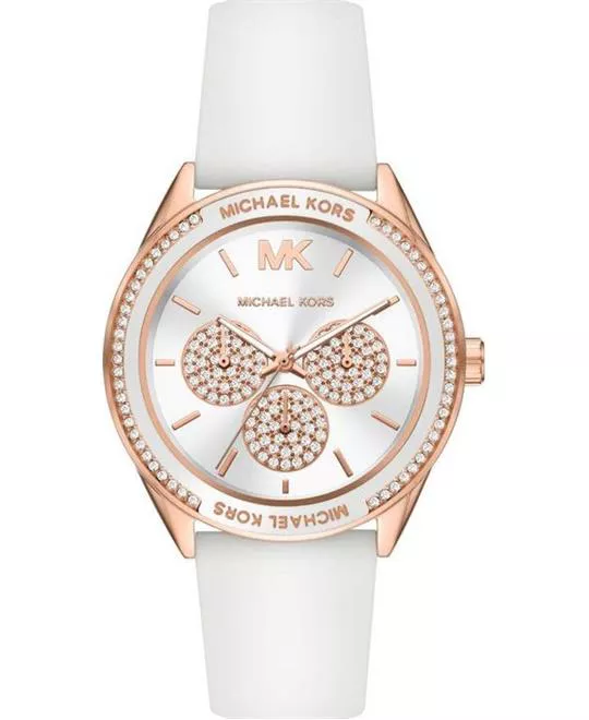 Michael Kors Pavé Rose Gold Tone Watch  40mm