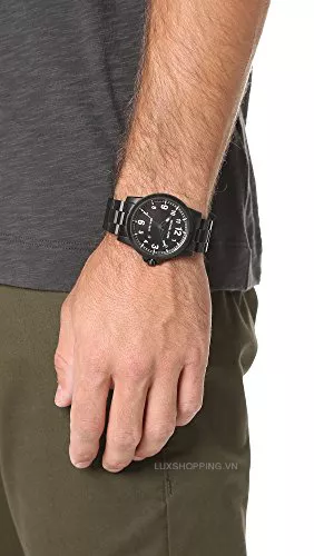 Michael Kors Paxton Black Dial Watch 43mm