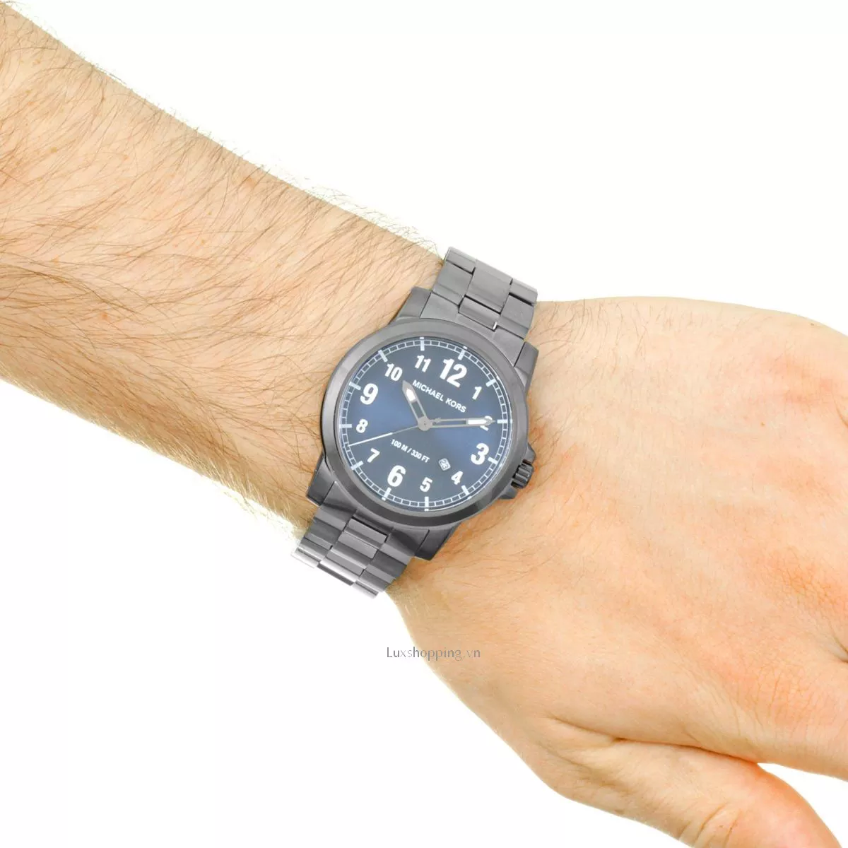 Michael Kors Paxton Blue Men's Watch 43mm
