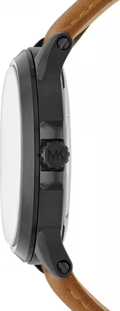Michael Kors Paxton Leather Watch 43mm