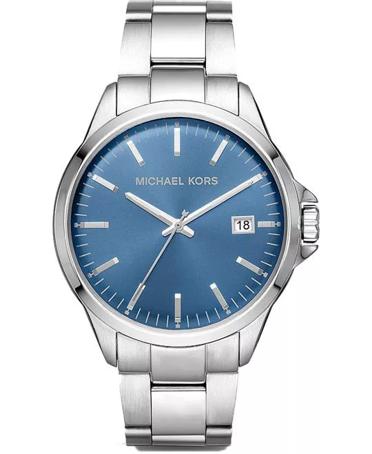 Michael Kors Penn Blue Tone Watch 44mm 