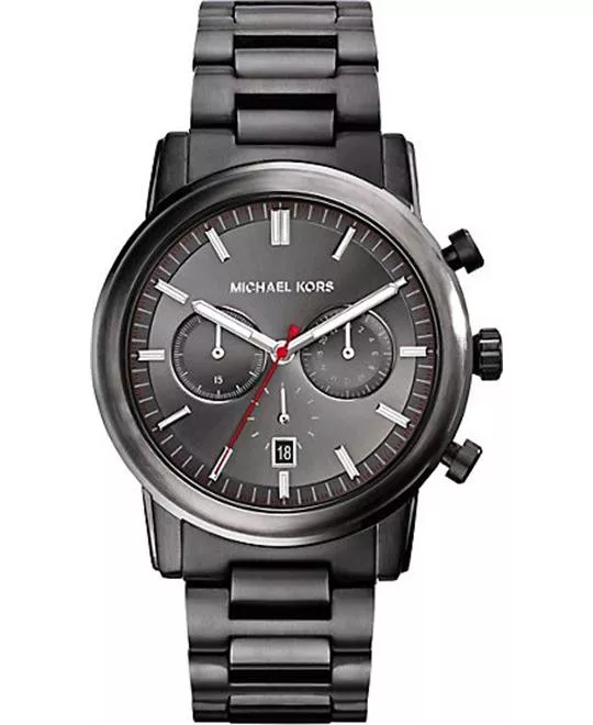Michael Kors Pennant Gunmetal Watch 43mm