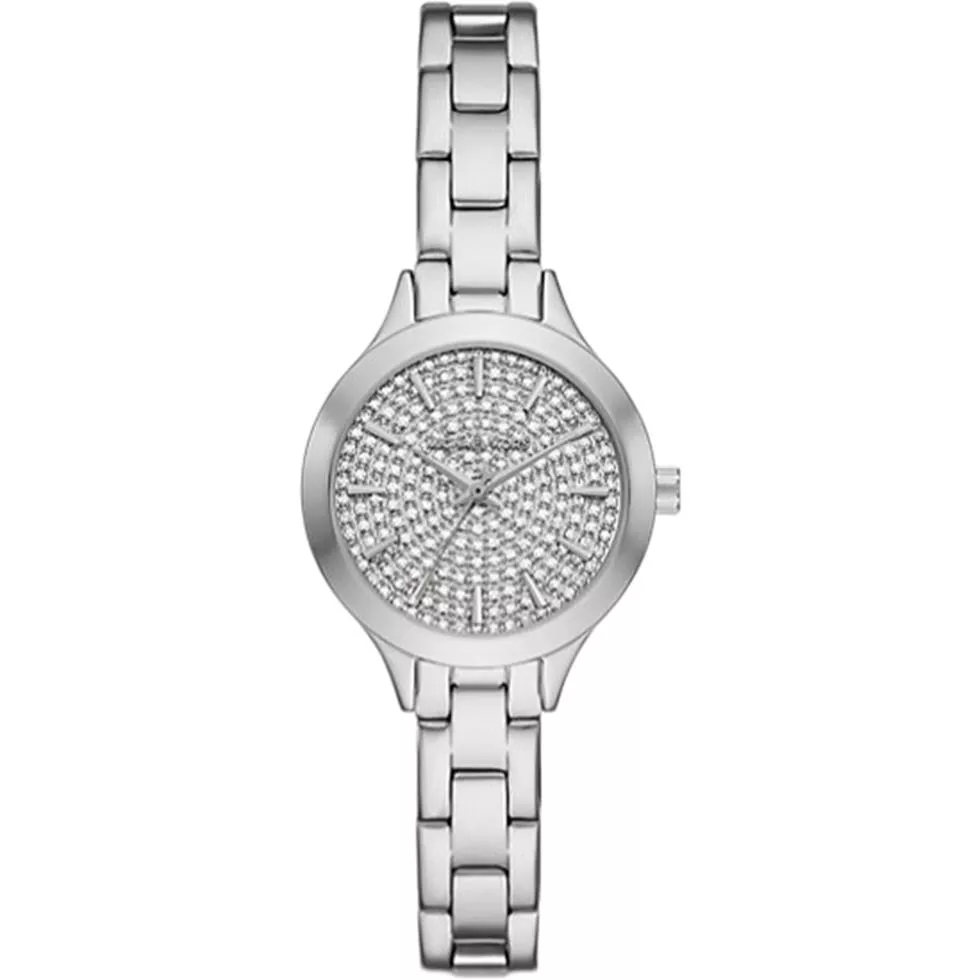 Michael Kors Petite Aspyn Pavé Silver Watch 28mm