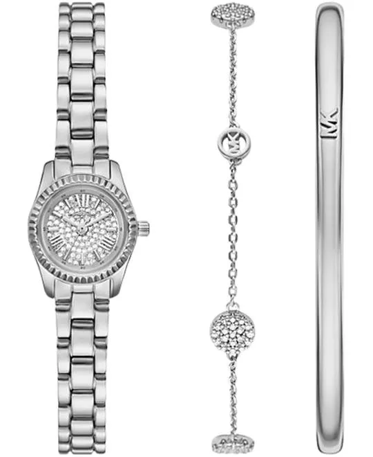 Michael Kors Petite Lexington Pavé Gift Set Watch 13mm