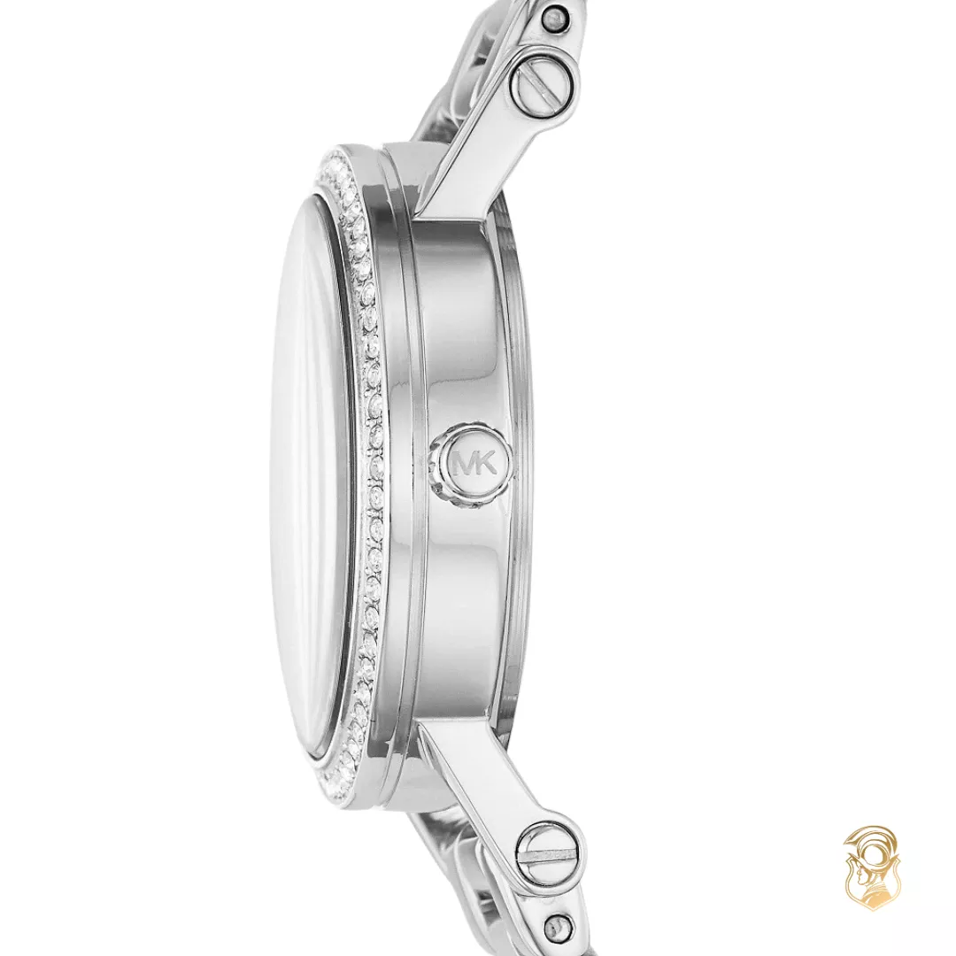 Michael Kors Petite Norie Silver Watch 28mm