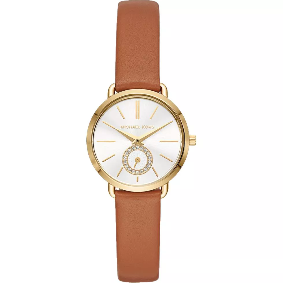 Michael Kors Petite Portia Gold-Tone Watch 28mm