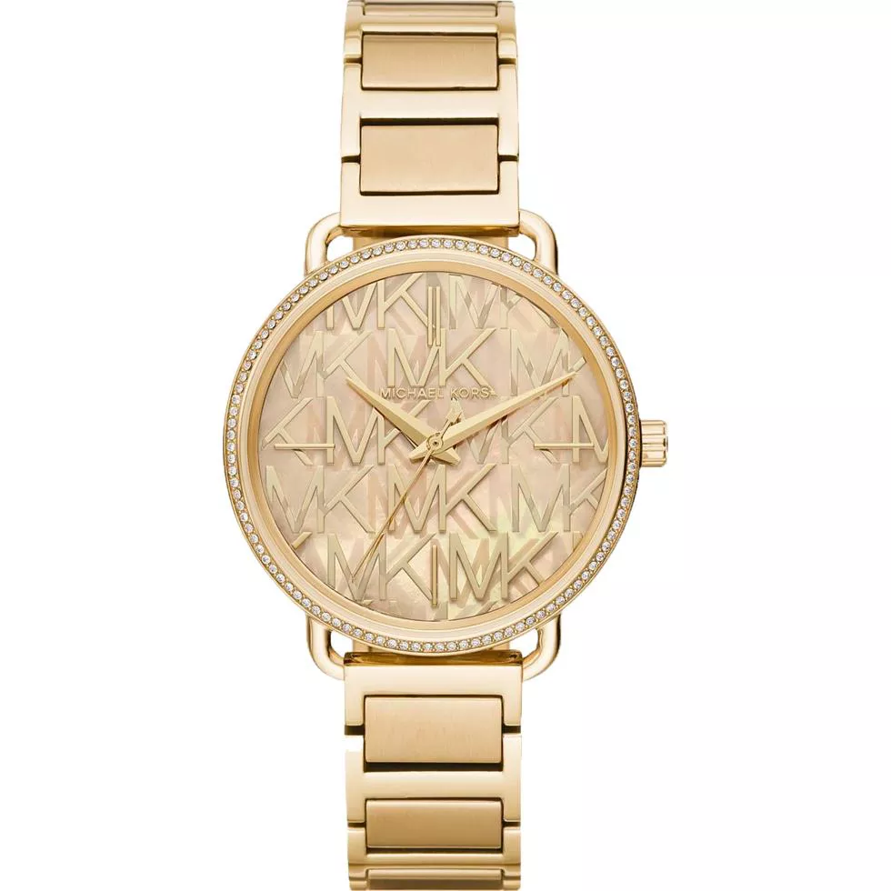 Michael Kors Portia Gold Watch 37mm