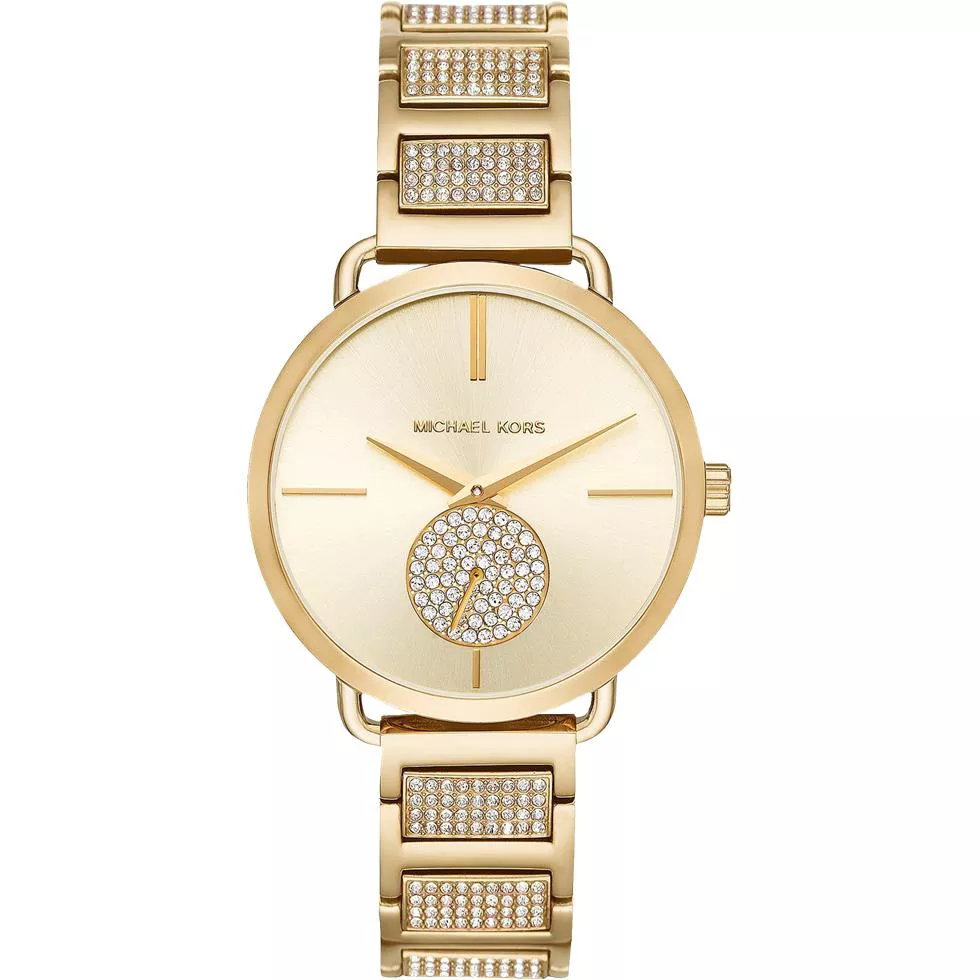Michael Kors Portia Gold-Tone Watch 37mm