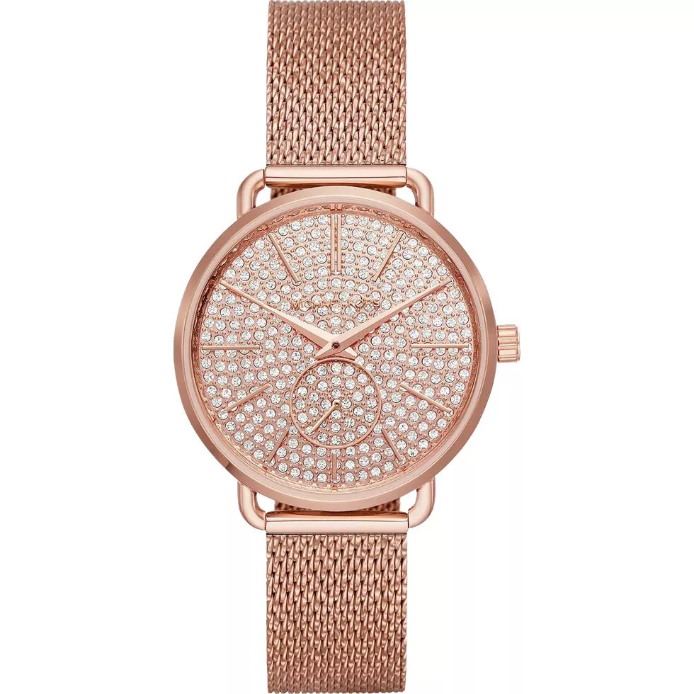 Michael Kors Portia Rose Gold-Tone Watch 36mm