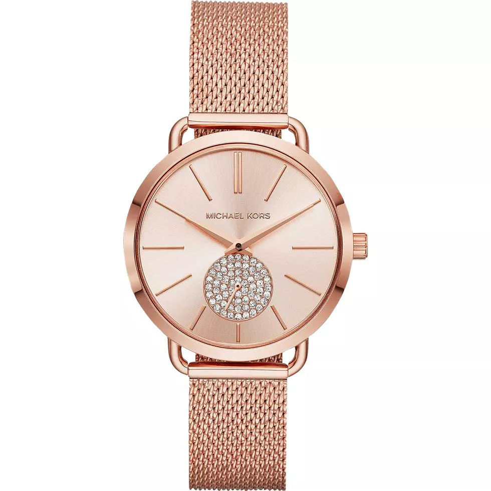 Michael Kors Portia Rose Gold Watch 37mm