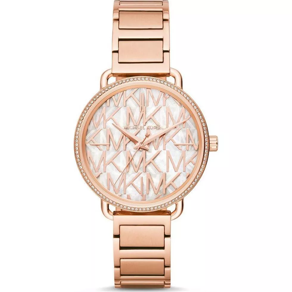 Michael Kors Portia Rose Gold Watch 37mm