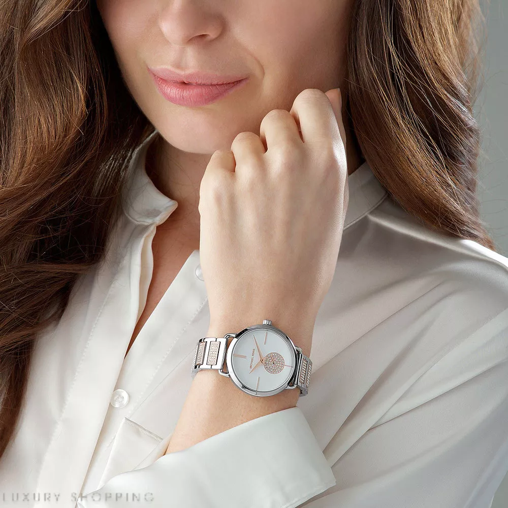 Michael Kors Portia Three-Hand Watch 37mm