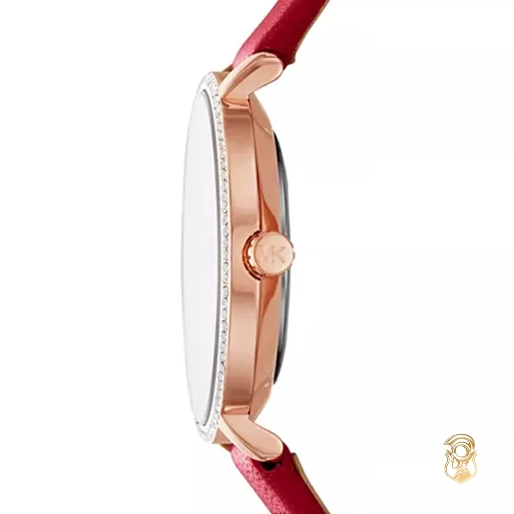 Michael Kors Pyper Red Tone Watch 32mm