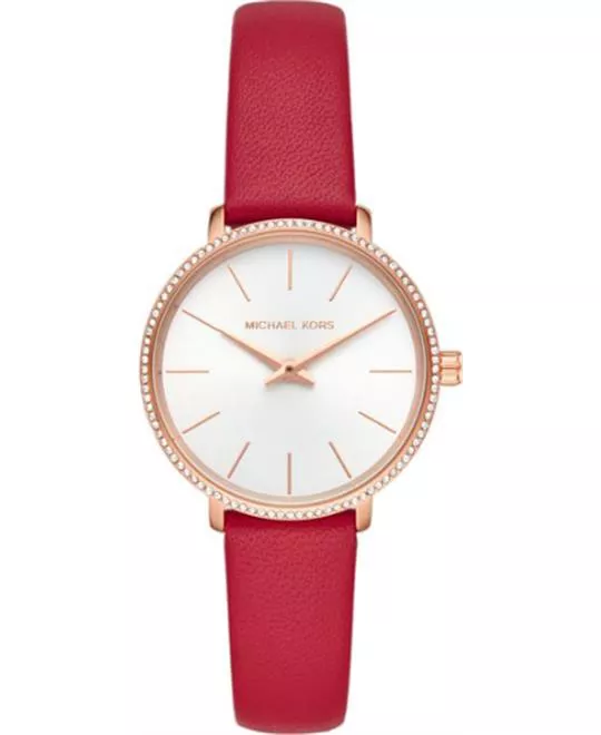 Michael Kors Pyper Red Tone Watch 32mm