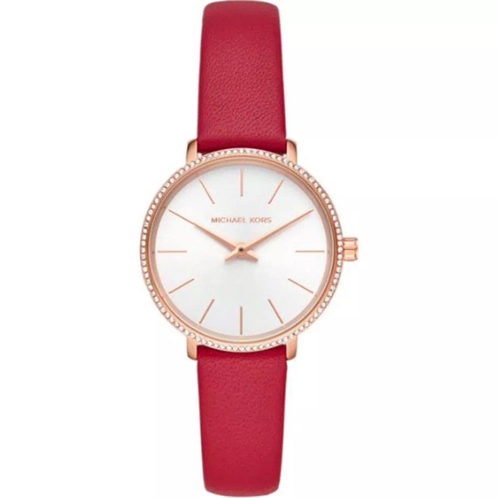 Michael Kors Pyper Red Tone Watch 32mm