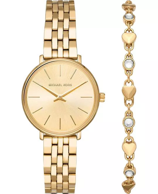 Michael Kors Pyper Watch Set 32mm