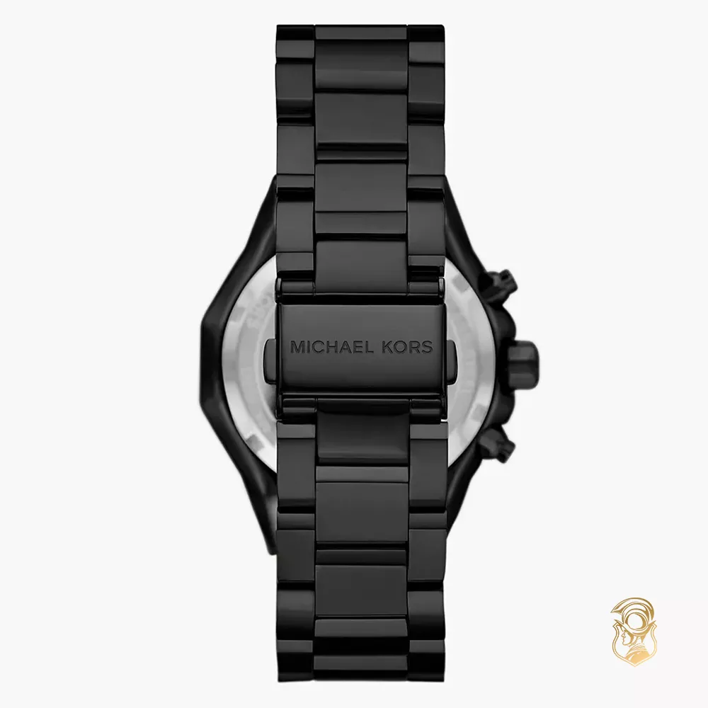 Michael Kors Raquel Pavé Black-Tone Watch 41mm