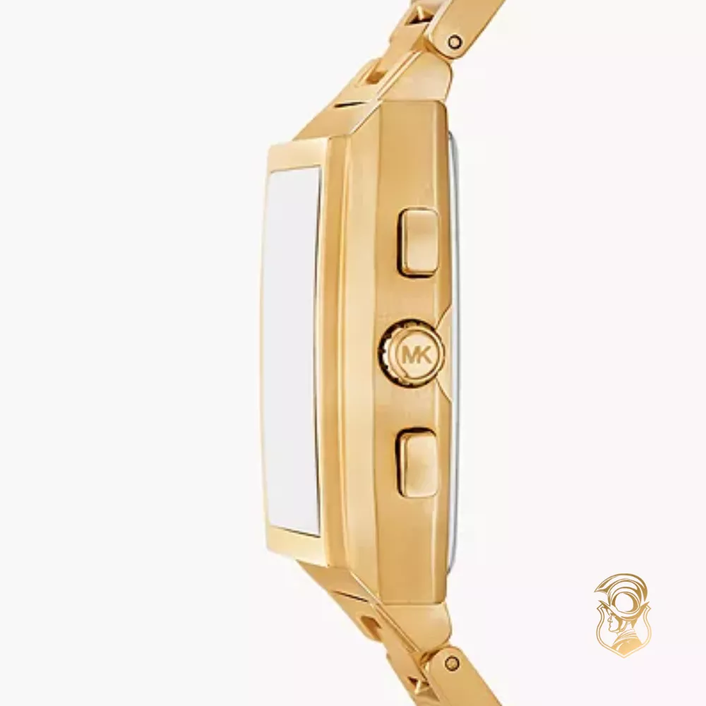 Michael Kors Rhys Chronograph Gold-Tone Stainless Steel Watch 41mm