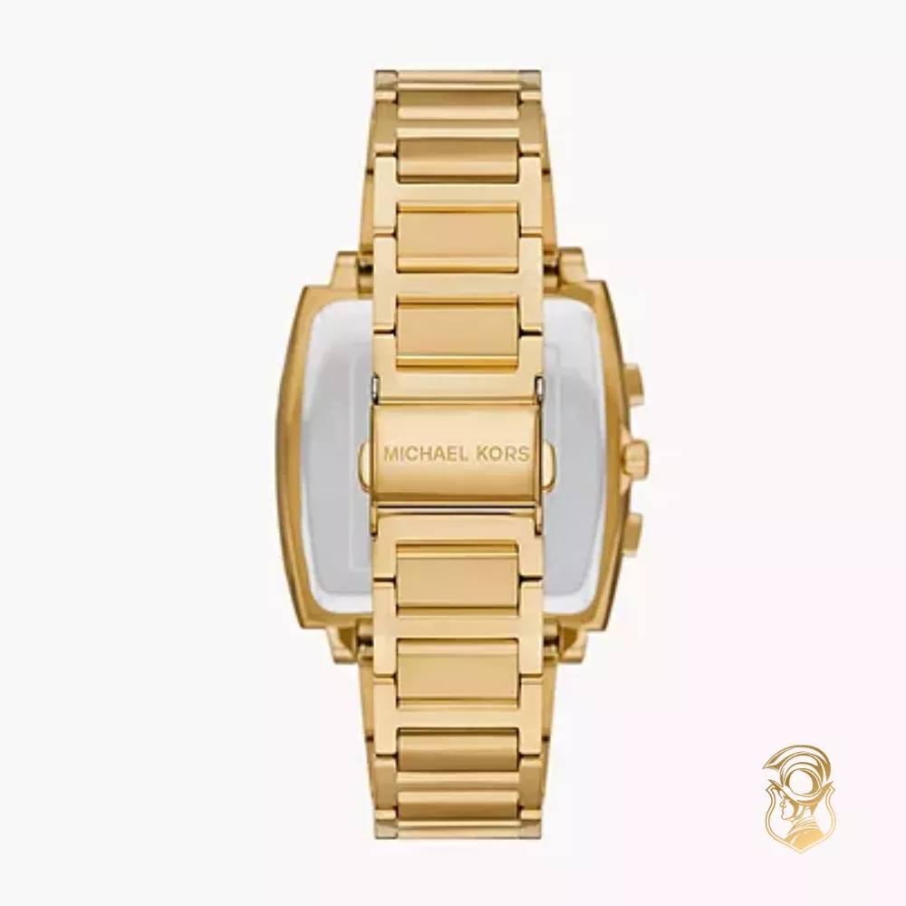 Michael Kors Rhys Chronograph Gold-Tone Stainless Steel Watch 41mm